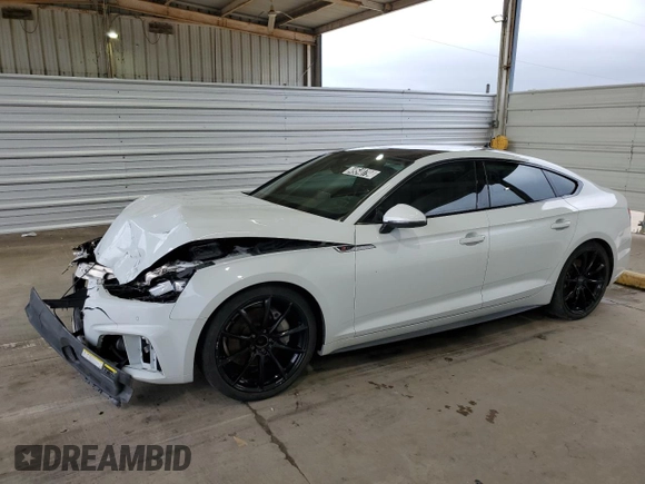 2018 Audi A5 Sportback Premium Plus with VIN WAUENCF57JA010688, listed as a Copart auction lot 49540794 with 66,981 mi miles. Bid and sale history available at carsss.com. Image 1.