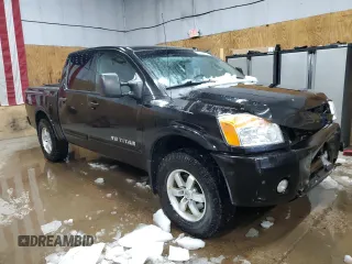 2012 Nissan Titan S with VIN 1N6AA0EC2CN302012, listed as a Copart auction lot 50864625 with 200,219 mi miles and Clean title. Bid and sale history available at DreamBid. Image 4.