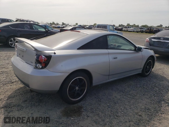2002 Toyota Celica GT z VIN JTDDR32T320129918, wystawiony jako Copart lot #53359895 z przebiegiem 161 340 mil mil oraz Szkoda całkowita • Salvage title. Historia ofert i sprzedaży dostępna na DreamBid. Obrazek 3.