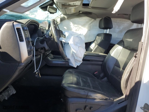 2015 GMC Sierra 2500HD Denali with VIN 1GT120E82FF597607, listed as a Copart auction lot 82844954 with 0 mi miles and Salvage Title. Bid and sale history available at carsss.com. Image 7.