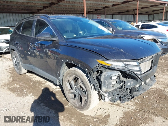 2023 Hyundai Tucson SEL with VIN 5NMJF3AE0PH205620, listed as a IAAI auction lot 41761063 with 38,929 mi miles. Bid and sale history available at carsss.com. Image 1.