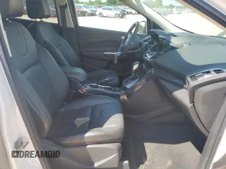 2013 Ford Escape Titanium with VIN 1FMCU0J98DUC67136, listed as a Copart auction lot 57967495 with 72,258 mi miles and Salvage title. Bid and sale history available at DreamBid. Image 7.