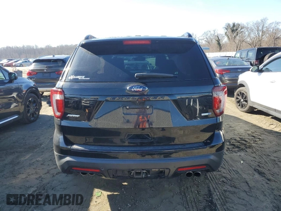 2018 Ford Explorer Sport z VIN 1FM5K8GT0JGC62152, wystawiony jako Copart lot #42720405 z przebiegiem 116 387 mil mil oraz Szkoda całkowita • Salvage title. Historia ofert i sprzedaży dostępna na DreamBid. Obrazek 6.