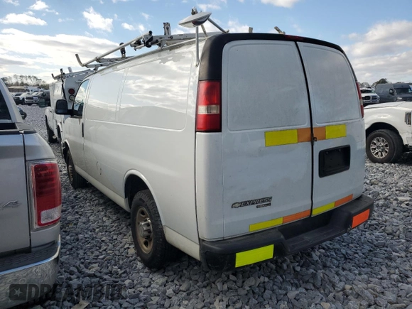 2012 Chevrolet Express Cargo z VIN 1GCWGFCA8C1172661, wystawiony jako Copart lot #47200685 z przebiegiem Nie podano mil oraz Czysty tytuł • Clean title. Historia ofert i sprzedaży dostępna na DreamBid. Obrazek 2.