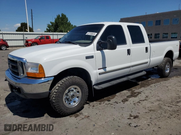 2000 Ford F-350 XL with VIN 3FTSW31F9YMA56877, listed as a Copart auction lot 62733624 with 120,595 mi miles and Salvage Title. Bid and sale history available at DreamBid. Image 1.