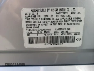 2016 Infiniti Q50 Red Sport 400 с VIN JN1FV7AP6GM420917, выставлен на аукционе Copart как лот 49864325 с пробегом 48 831 миль миль и Списание • Salvage title. История ставок и продаж доступна на DreamBid. Изображение 12.