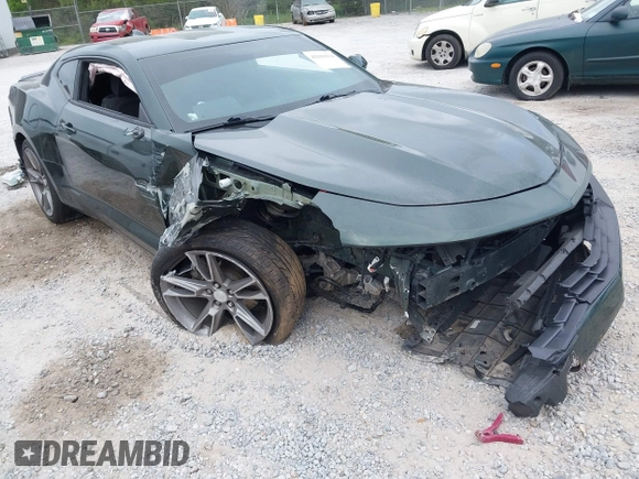 2020 Chevrolet Camaro 1LT with VIN 1G1FB1RS6L0125323, listed as a IAAI auction lot 42101034 with 124,474 mi miles and . Bid and sale history available at DreamBid. Image 1.