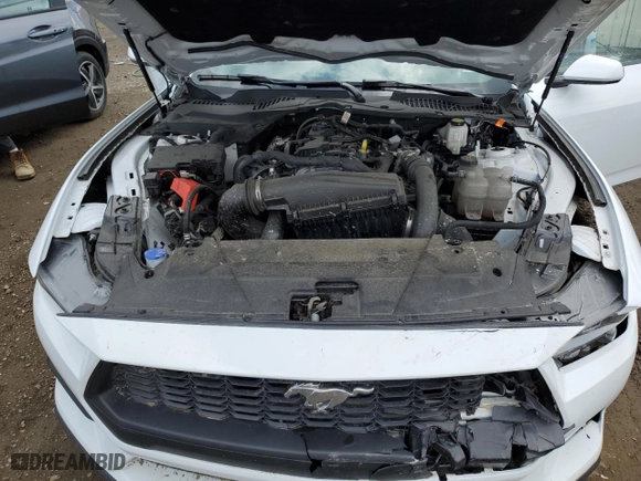 2024 Ford Mustang EcoBoost with VIN 1FA6P8TH7R5117070, listed as a Copart auction lot 51465965 with 25,239 mi miles and Salvage Title. Bid and sale history available at carsss.com. Image 11.