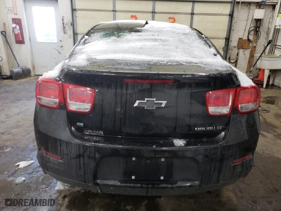 2014 Chevrolet Malibu LT with VIN 1G11C5SLXEF291278, listed as a Copart auction lot 45082295 with 143,477 mi miles and Salvage Title. Bid and sale history available at carsss.com. Image 6.