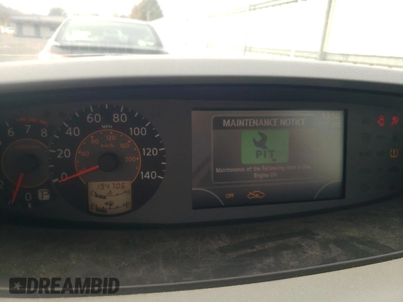 2006 Nissan Quest S Special Edition with VIN 5N1BV28UX6N126094, listed as a Copart auction lot 84934494 with 194,706 mi miles and Salvage Title. Bid and sale history available at carsss.com. Image 9.