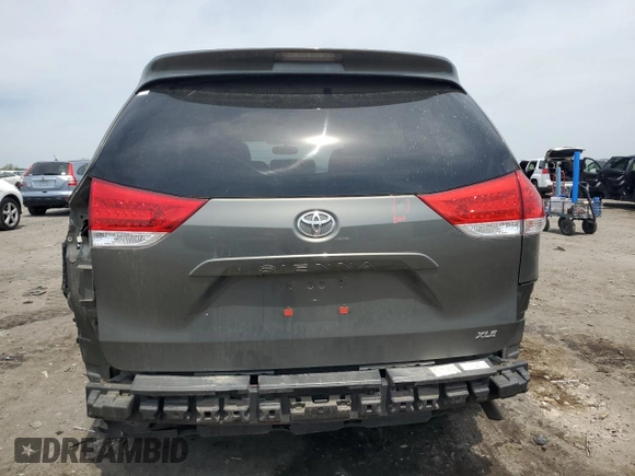 2011 Toyota Sienna XLE AAS with VIN 5TDYK3DC6BS124373, listed as a Copart auction lot 54265975 with 213,798 mi miles and Clean Title. Bid and sale history available at carsss.com. Image 6.