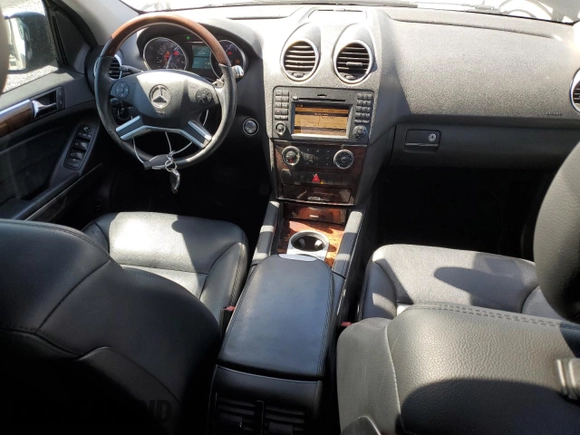 2011 Mercedes-Benz M 350 with VIN 4JGBB5GB6BA751295, listed as a Copart auction lot 44600815 with 80,125 mi miles and Salvage title. Bid and sale history available at DreamBid. Image 8.