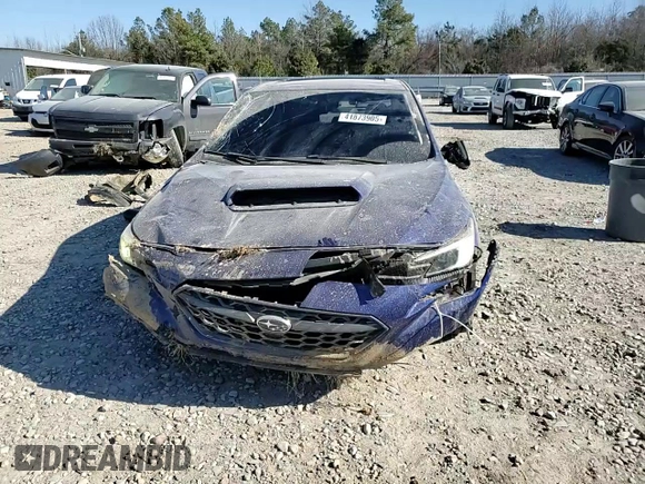 2023 Subaru WRX Limited with VIN JF1VBAL6XP9809197, listed as a Copart auction lot 41873905 with 36,902 mi miles and Salvage title. Bid and sale history available at DreamBid. Image 11.