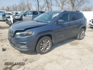 2019 Jeep Cherokee Latitude Plus with VIN 1C4PJLLX6KD384089, listed as a Copart auction lot 49049555 with 37,490 mi miles and Salvage title. Bid and sale history available at DreamBid. Image 1.