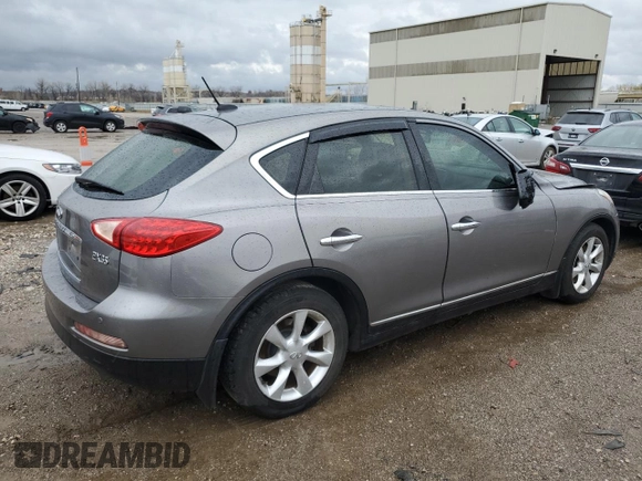 2010 Infiniti EX Journey with VIN JN1AJ0HR4AM752348, listed as a Copart auction lot 81100644 with 219,820 mi miles and Salvage Title. Bid and sale history available at DreamBid. Image 3.