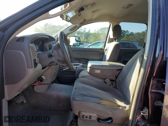 2005 Dodge Ram 2500 SLT with VIN 3D7KR28C55G749104, listed as a Copart auction lot 41802385 with 324,049 mi miles and Clean Title. Bid and sale history available at carsss.com. Image 7.
