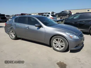 2013 Infiniti G37 Sedan Journey with VIN JN1CV6APXDM722462, listed as a Copart auction lot 52014355 with 121,332 mi miles and Salvage Title. Bid and sale history available at carsss.com. Image 4.