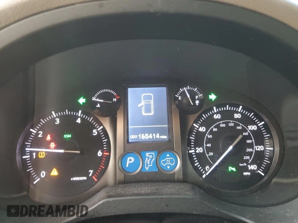2016 Lexus GX 460 Luxury with VIN JTJJM7FX3G5135778, listed as a Copart auction lot 42229825 with 165,414 mi miles and Salvage title. Bid and sale history available at DreamBid. Image 9.