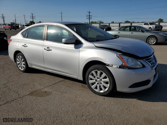 2015 Nissan Sentra SV with VIN 3N1AB7AP2FL668397, listed as a Copart auction lot 54011825 with 16,142 mi miles and Clean Title. Bid and sale history available at carsss.com. Image 4.
