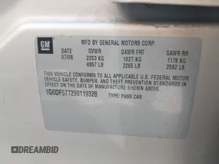 2009 Cadillac CTS RWD с VIN 1G6DF577290119328, выставлен на аукционе IAAI как лот 42508096 с пробегом 136 049 миль миль и . История ставок и продаж доступна на DreamBid. Изображение 9.