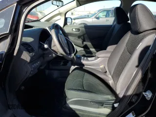 2015 Nissan LEAF SV with VIN 1N4AZ0CPXFC334701, listed as a Copart auction lot 41780655 with 66,335 mi miles and Salvage Title. Bid and sale history available at carsss.com. Image 7.