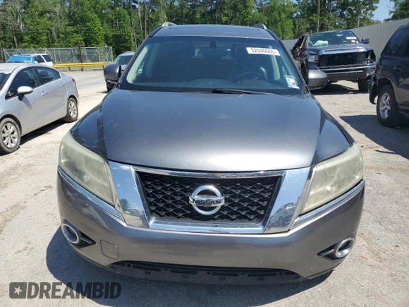 2016 Nissan Pathfinder S with VIN 5N1AR2MN4GC615599, listed as a Copart auction lot 52040665 with 140,013 mi miles and Salvage Title. Bid and sale history available at carsss.com. Image 5.