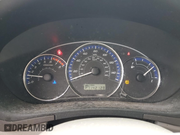2010 Subaru Forester X Limited with VIN JF2SH6DCXAH772549, listed as a Copart auction lot 58598275 with 142,128 mi miles and Salvage title. Bid and sale history available at DreamBid. Image 9.
