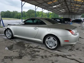 2002 Lexus SC 430 with VIN JTHFN48Y220017266, listed as a Copart auction lot 59598535 with 159,857 mi miles and Salvage title. Bid and sale history available at DreamBid. Image 2.