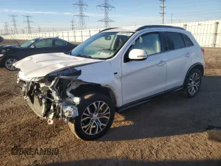 2018 Mitsubishi Outlander Sport SEL 2.4 with VIN JA4AR4AW6JZ013430, listed as a Copart auction lot 43081945 with 0 mi miles and Salvage Title. Bid and sale history available at carsss.com. Image 1.