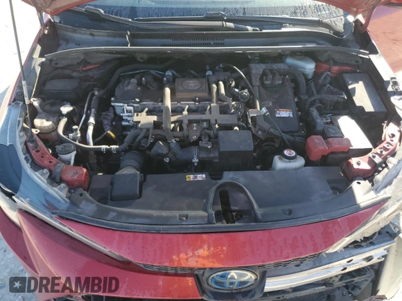 2021 Toyota Corolla Hybrid LE with VIN JTDEAMDE0MJ031541, listed as a Copart auction lot 46516215 with 272,892 mi miles and Salvage Title. Bid and sale history available at carsss.com. Image 11.