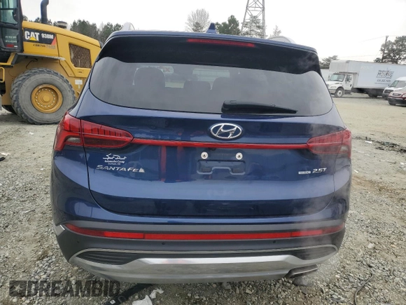 2021 Hyundai Santa Fe Limited with VIN 5NMS4DAL7MH356142, listed as a Copart auction lot 88203055 with 48,809 mi miles and Salvage Title. Bid and sale history available at carsss.com. Image 6.