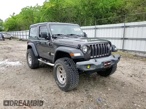 2019 Jeep Wrangler Sport S с VIN 1C4GJXAG1KW579094, выставлен на аукционе Copart как лот 55410525 с пробегом 53 915 миль миль и Списание • Salvage title. История ставок и продаж доступна на DreamBid. Изображение 14.