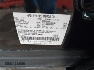 2022 Ford Explorer King Ranch z VIN 1FM5K8LC5NGA34787, wystawiony jako IAAI lot #42066427 z przebiegiem 82 945 mil mil oraz . Historia ofert i sprzedaży dostępna na DreamBid. Obrazek 9.