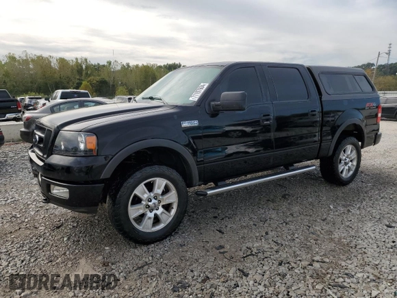 2004 Ford F-150 XLT with VIN 1FTPW145X4KC95658, listed as a Copart auction lot 71197604 with 219,018 mi miles and Salvage Title. Bid and sale history available at carsss.com. Image 1.