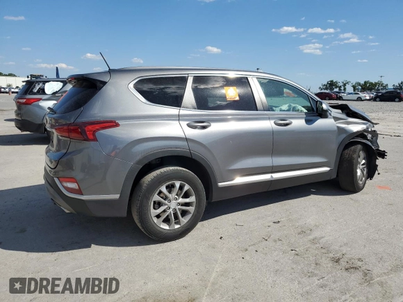 2020 Hyundai Santa Fe SE with VIN 5NMS23ADXLH157562, listed as a Copart auction lot 50577945 with 106,890 mi miles and Non Repairable. Bid and sale history available at carsss.com. Image 3.
