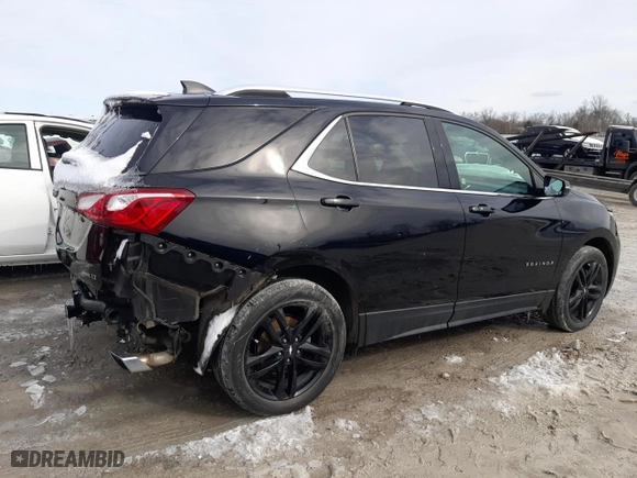 2020 Chevrolet Equinox LT with VIN 2GNAXVEX6L6218093, listed as a Copart auction lot 45408515 with 80,147 mi miles and Salvage Title. Bid and sale history available at carsss.com. Image 3.
