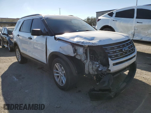 2017 Ford Explorer with VIN 1FM5K8BH4HGB07200, listed as a Copart auction lot 43288255 with 87,824 mi miles and Salvage Title. Bid and sale history available at carsss.com. Image 4.