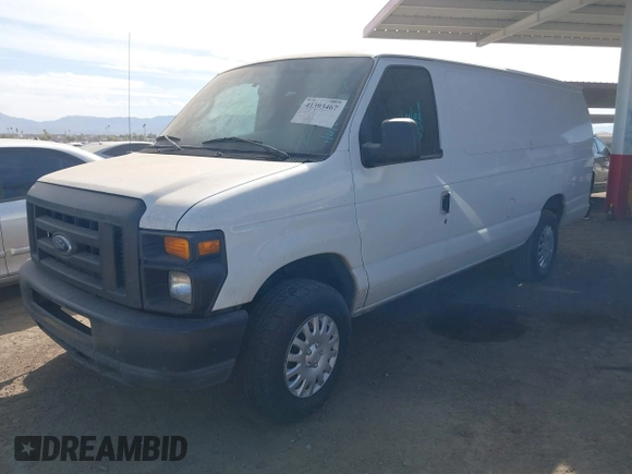 2008 Ford Econoline Cargo Commercial with VIN 1FTNS24L28DA01977, listed as a IAAI auction lot 41393467 with Not Provided miles and . Bid and sale history available at DreamBid. Image 2.