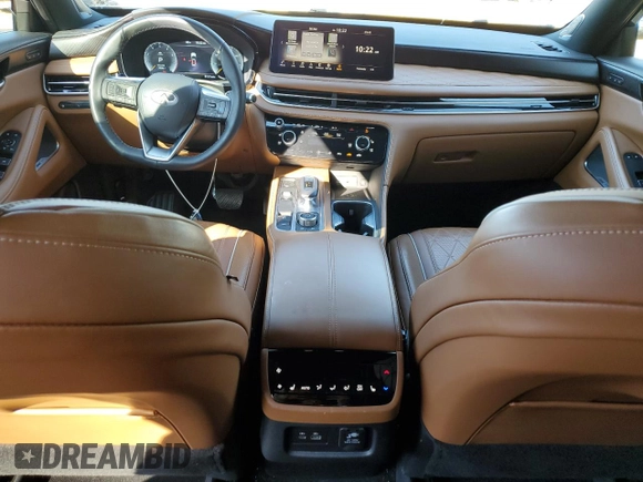 2024 Infiniti QX60 Autograph with VIN 5N1DL1HU6RC344915, listed as a Copart auction lot 48544125 with 7,927 mi miles and Salvage title. Bid and sale history available at DreamBid. Image 8.