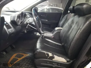 2004 Nissan Murano SL with VIN JN8AZ08W74W316196, listed as a Copart auction lot 80337184 with 209,137 mi miles and Salvage Title. Bid and sale history available at carsss.com. Image 7.