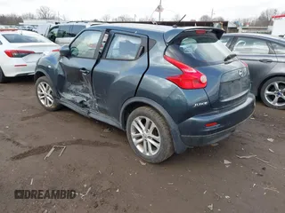 2014 Nissan Juke SL with VIN JN8AF5MV2ET483345, listed as a IAAI auction lot 41716553 with 101,795 mi miles. Bid and sale history available at carsss.com. Image 3.