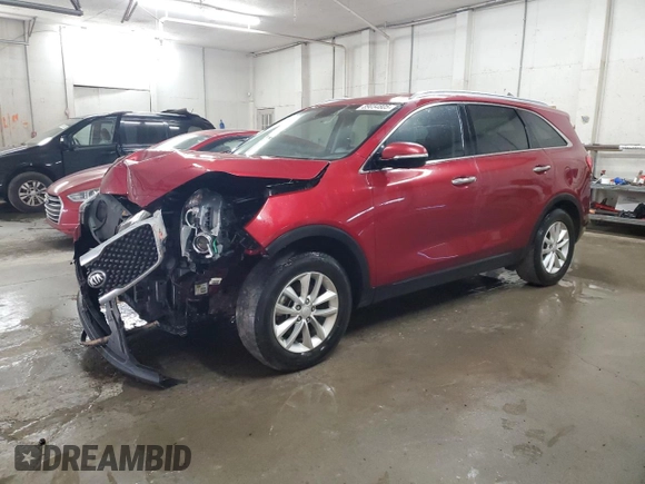2017 Kia Sorento LX with VIN 5XYPG4A30HG249396, listed as a Copart auction lot 89054805 with 162,660 mi miles and Salvage Title. Bid and sale history available at carsss.com. Image 1.