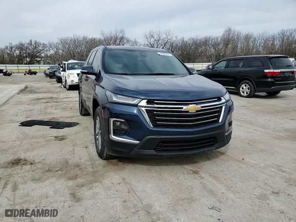 2023 Chevrolet Traverse LT Cloth with VIN 1GNERGKW2PJ129228, listed as a Copart auction lot 48588835 with 40,724 mi miles and Salvage Title. Bid and sale history available at carsss.com. Image 12.