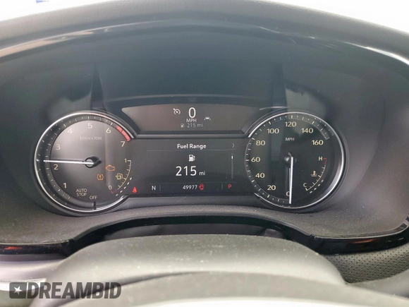 2021 Cadillac XT5 FWD Luxury with VIN 1GYKNAR42MZ120996, listed as a Copart auction lot 63314655 with 49,977 mi miles and Salvage title. Bid and sale history available at DreamBid. Image 9.