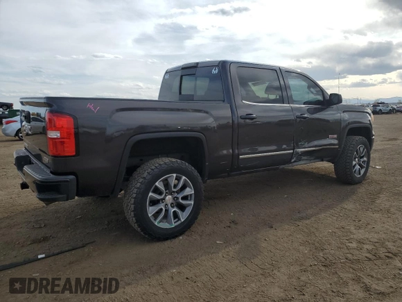 2015 GMC Sierra 1500 SLT with VIN 3GTU2VEJ5FG382105, listed as a Copart auction lot 52386795 with 115,270 mi miles and Salvage Title. Bid and sale history available at DreamBid. Image 3.