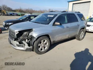 2014 GMC Acadia SLE z VIN 1GKKVPKD8EJ278914, wystawiony jako Copart lot #49803725 z przebiegiem 174 991 mil mil oraz Szkoda całkowita • Salvage title. Historia ofert i sprzedaży dostępna na DreamBid. Obrazek 1.