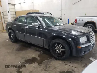 2007 Chrysler 300 C with VIN 2C3LK63H67H719887, listed as a Copart auction lot 46156935 with 191,382 mi miles and Salvage Title. Bid and sale history available at DreamBid. Image 4.