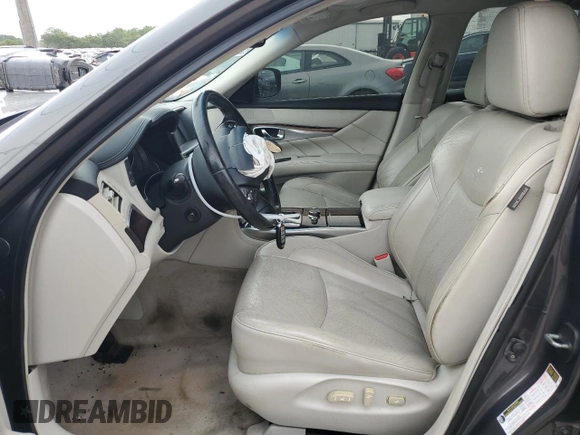 2012 Infiniti M37 with VIN JN1BY1AR2CM393522, listed as a Copart auction lot 65263404 with 123,266 mi miles and Non Repairable. Bid and sale history available at carsss.com. Image 7.