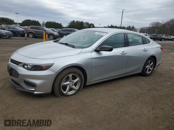 2018 Chevrolet Malibu LS with VIN 1G1ZC5ST1JF172547, listed as a Copart auction lot 53996635 with 118,696 mi miles and Salvage Title. Bid and sale history available at DreamBid. Image 1.