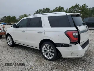 2018 Ford Expedition Platinum with VIN 1FMJU1LT9JEA25824, listed as a Copart auction lot 46264285 with 136,812 mi miles and Salvage Title. Bid and sale history available at carsss.com. Image 2.